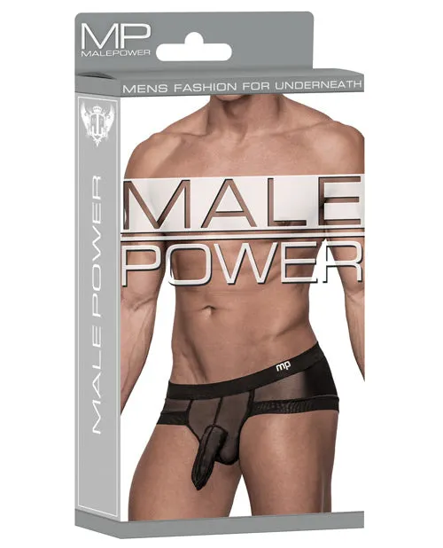 Anal Male Power Hoser Stretch Mesh Micro Mini Short Black SM Anal Male Power Hoser Stretch Mesh Micro Mini Short Black SM