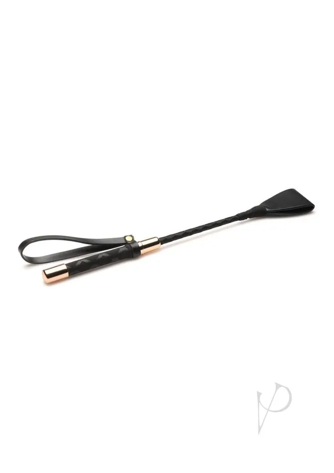 Anal Master Series Master Series Stallion Riding Crop 12in Black