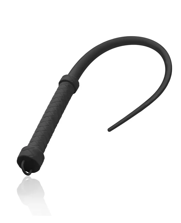 Anal Master Series Master Series Viper Tail Silicone Whip Black Anal Master Series Master Series Viper Tail Silicone Whip Black