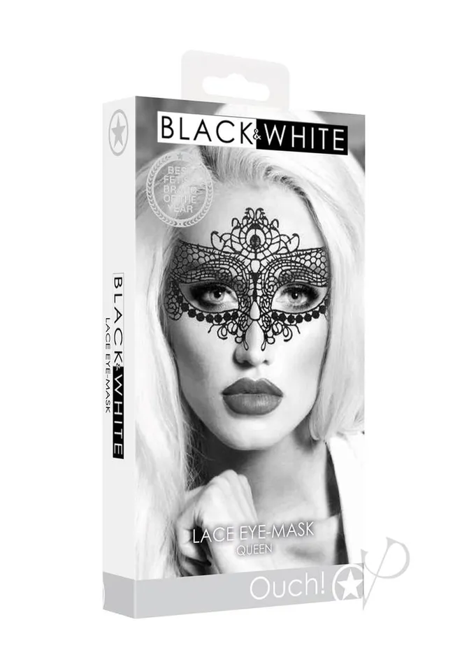 Anal Ouch Lace EyeMask Queen Black Ouch