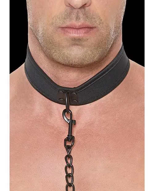 Anal Ouch Shots Ouch Puppy Play Puppy Collar wLeash Black Anal Ouch Shots Ouch Puppy Play Puppy Collar wLeash Black