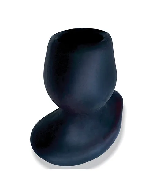 Anal Oxballs Morphhole 1 Gaper Plug Small Black Ice