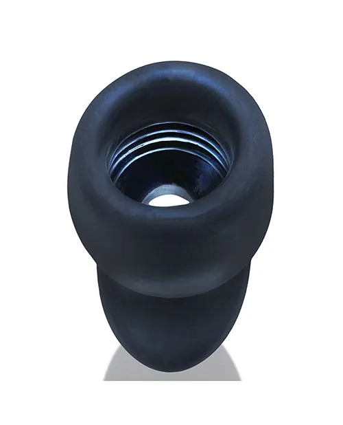 Anal Oxballs Morphhole 1 Gaper Plug Small Black Ice
