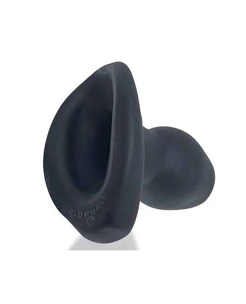 Anal Oxballs Morphhole 1 Gaper Plug Small Black Ice