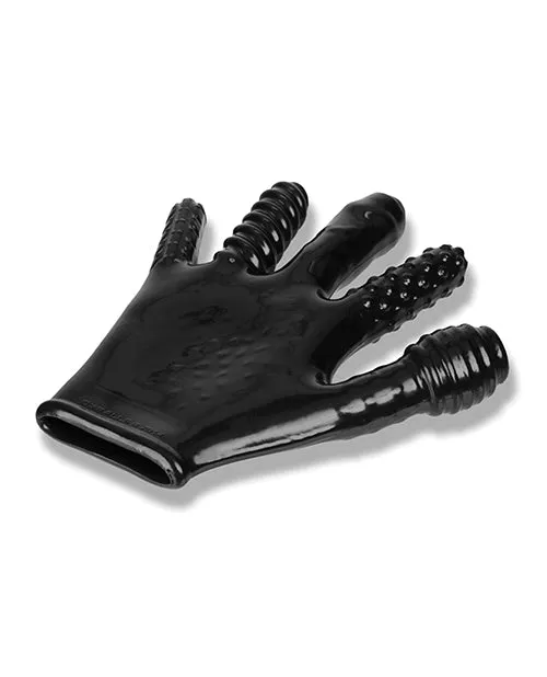 Anal Oxballs Oxballs Finger Fuck Textured Glove Black