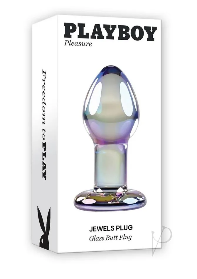 Anal Playboy Playboy Jewels Glass Plug Purple