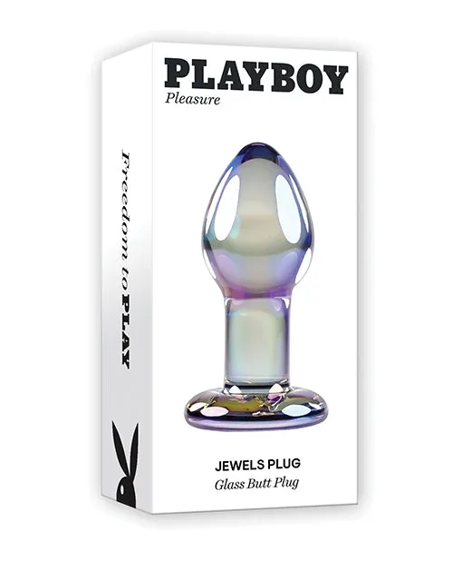 Anal Playboy Playboy Jewels Glass Plug Purple