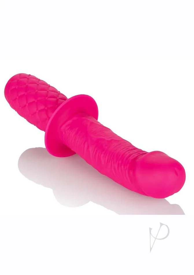 Anal Playful Dongs Silicone Grip Thruster Pink Anal