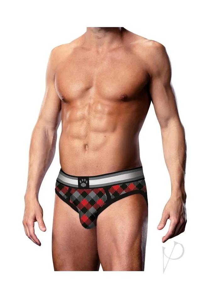 Anal Prowler Prowler Tartan 1 Brief Medium BlackRed Anal Prowler Prowler Tartan 1 Brief Medium BlackRed