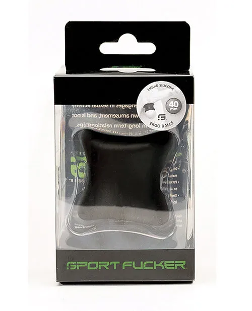 Anal Sport Fucker Ergo Balls 40mm Black Sport Fucker Anal Sport Fucker Ergo Balls 40mm Black Sport Fucker