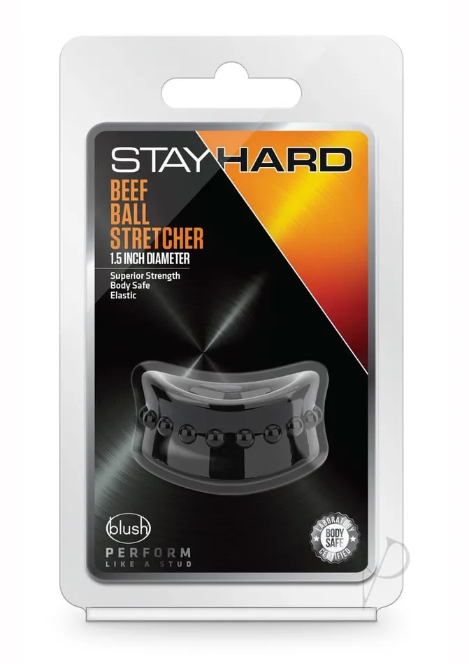 Anal Stay Hard Stay Hard Beef Ball Stretcher Black