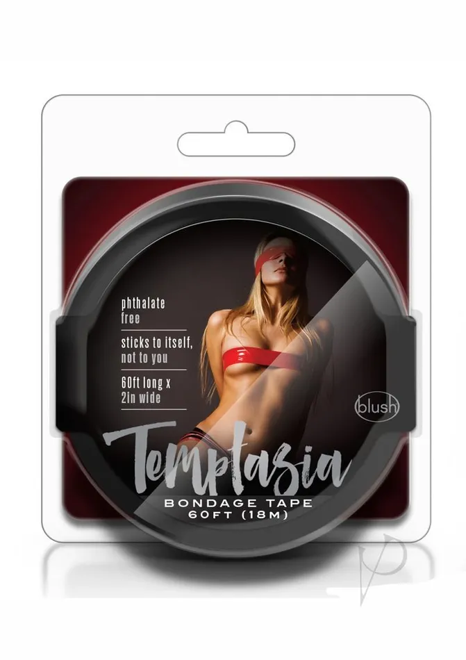 Anal Temptasia Temptasia Bondage Tape 60 Feet Black