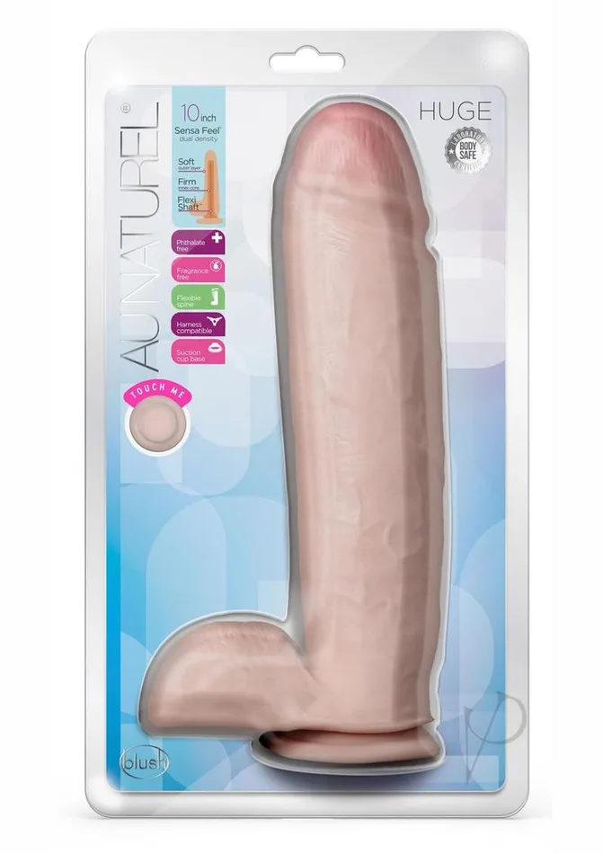 Au Naturel Huge Sensa Feel Dildo with Suction Cup 10in Vanilla Au Naturel Female Sex Toys Au Naturel Huge Sensa Feel Dildo with Suction Cup 10in Vanilla Au Naturel Female Sex Toys
