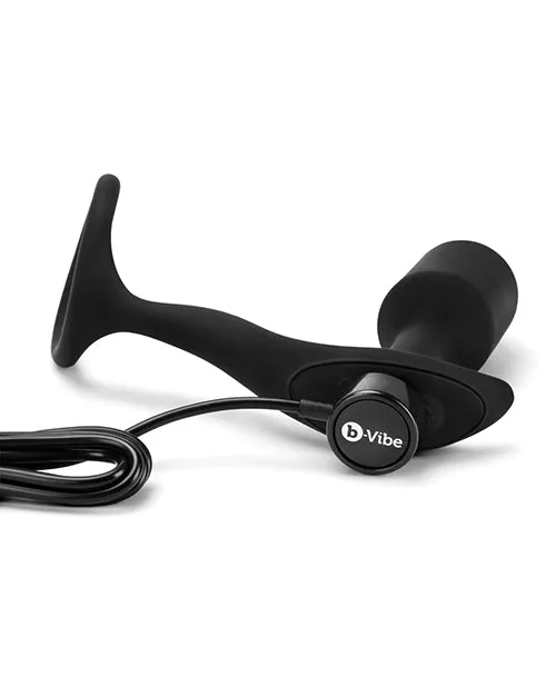 B Vibe Male Sex Toys BVibe Vibrating Snug and Tug Rechargeable Silicone Cock Ring andamp Anal Plug Medium Black B Vibe Male Sex Toys BVibe Vibrating Snug and Tug Rechargeable Silicone Cock Ring andamp Anal Plug Medium Black