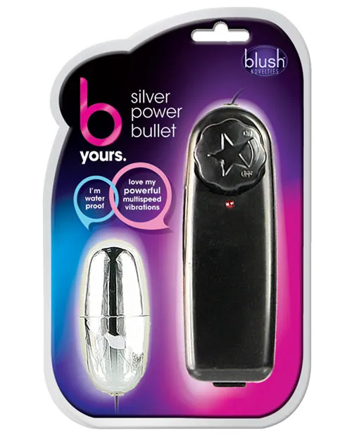 B Yours Female Sex Toys B Yours Silver Power Bullet with Wired Remote Control Black B Yours Female Sex Toys B Yours Silver Power Bullet with Wired Remote Control Black