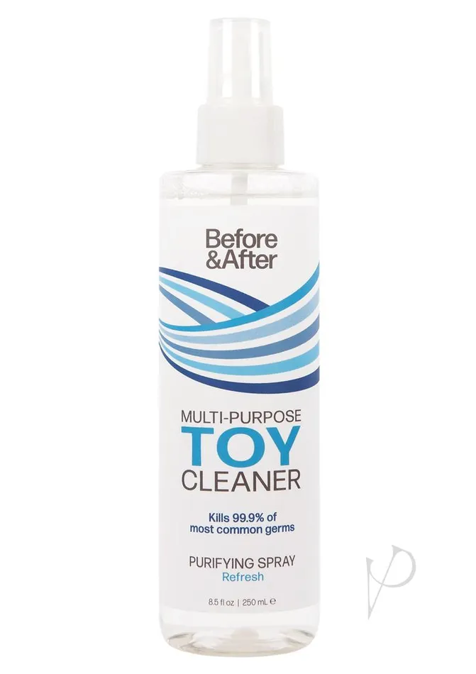 Before and After AntiBacterial Toy Cleaner Clean Fresh Fragrance 85oz Before And After Vibrators