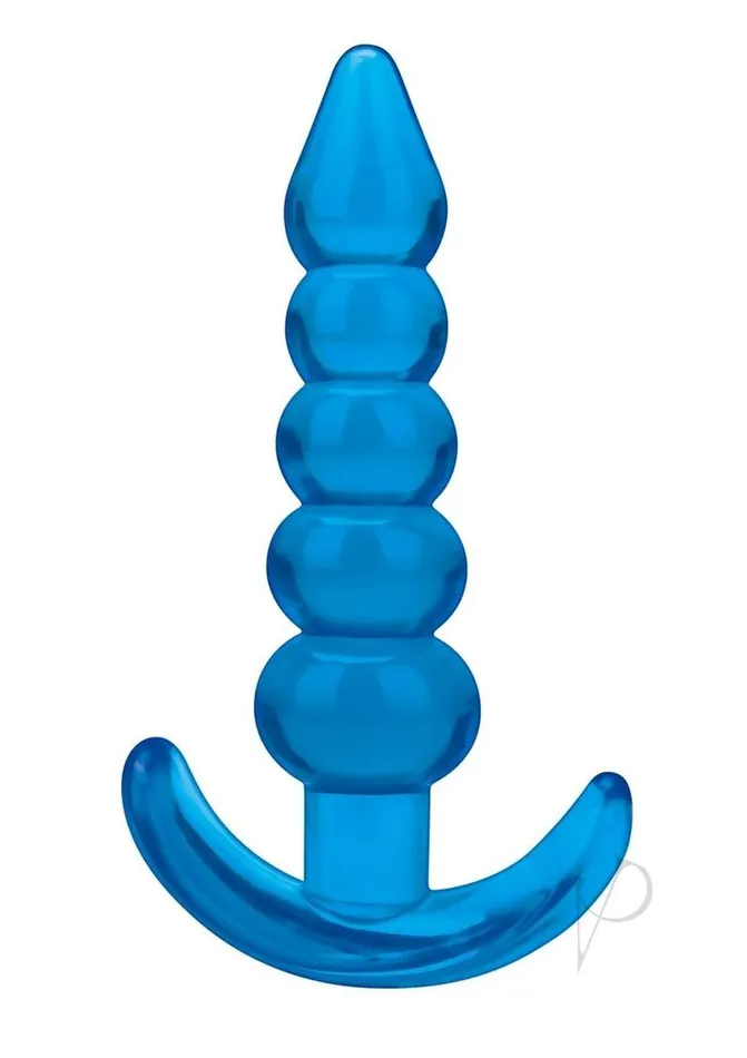 Blue Line Cand B Gear Anal Blue Line Medium Beaded Anal Plug 45in Blue Blue Line Cand B Gear Anal Blue Line Medium Beaded Anal Plug 45in Blue