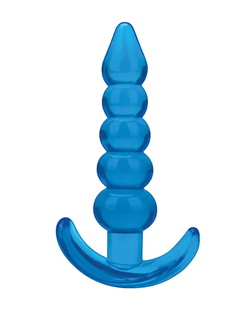 Blue Line Cand B Gear Anal Blue Line Medium Beaded Anal Plug 45in Blue Blue Line Cand B Gear Anal Blue Line Medium Beaded Anal Plug 45in Blue