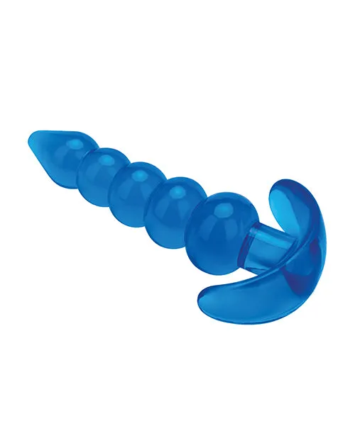 Blue Line Cand B Gear Anal Blue Line Medium Beaded Anal Plug 45in Blue Blue Line Cand B Gear Anal Blue Line Medium Beaded Anal Plug 45in Blue
