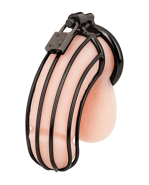 Blue Line Cand B Gear Male Sex Toys Prisoner Cock Cage Black Blue Line Cand B Gear Male Sex Toys Prisoner Cock Cage Black