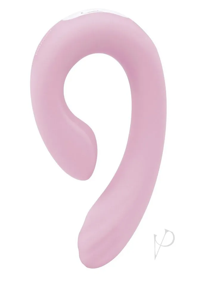Bodywand Female Sex Toys Bodywand ID Swirl Rechargeable Silicone Vibrator with Clitoral Stimulator Pink Bodywand Female Sex Toys Bodywand ID Swirl Rechargeable Silicone Vibrator with Clitoral Stimulator Pink