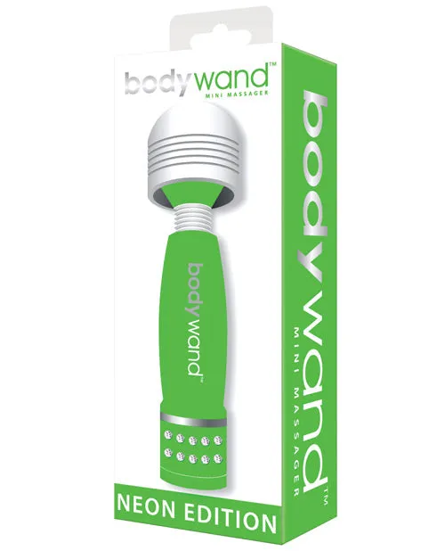 Bodywand Female Sex Toys Bodywand Mini Wand Massager Neon Edition Green Bodywand Female Sex Toys Bodywand Mini Wand Massager Neon Edition Green