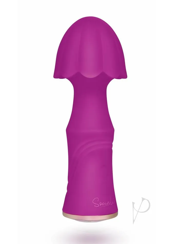 Bodywand Socialite Pacha Rechargeable Silicone Wand PurpleGold Bodywand Vibrators Bodywand Socialite Pacha Rechargeable Silicone Wand PurpleGold Bodywand Vibrators