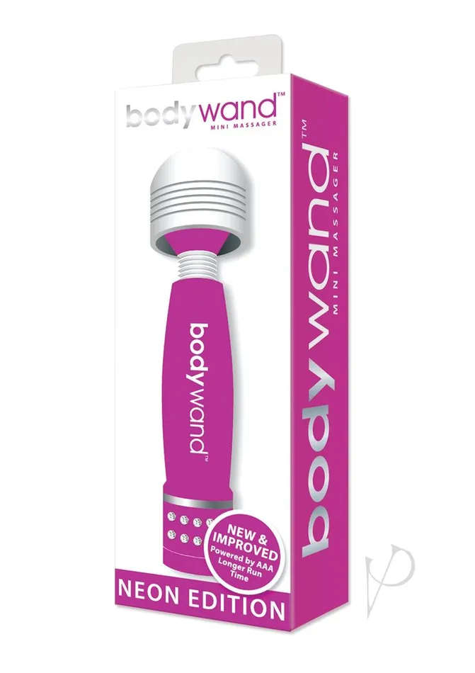 Bodywand Vibrators Bodywand Mini Wand Massager Neon Edition Purple