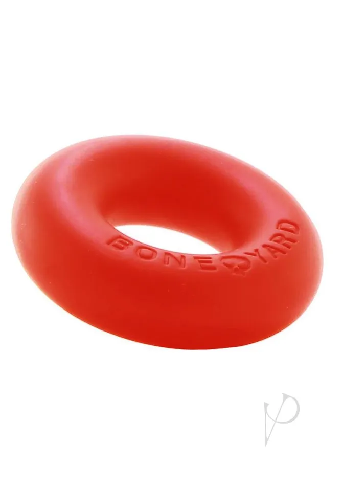 Boneyard Male Sex Toys Boneyard Ultimate Silicone Cock Ring 2in Red