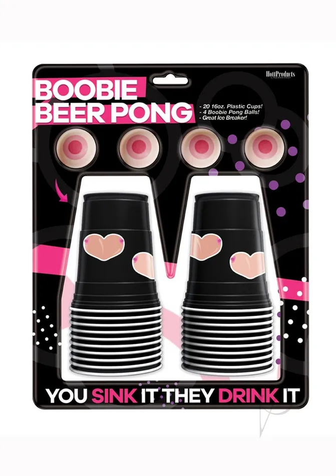 Boobie Beer Pong Game Bachelorette Games