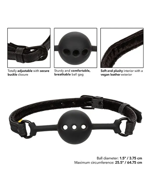 Boundless Breathable Ball Gag Black Boundless Anal Boundless Breathable Ball Gag Black Boundless Anal
