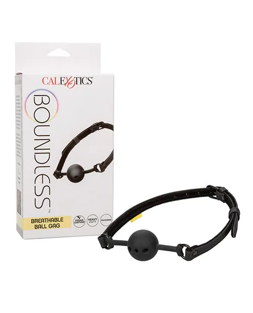 Boundless Breathable Ball Gag Black Boundless Anal Boundless Breathable Ball Gag Black Boundless Anal