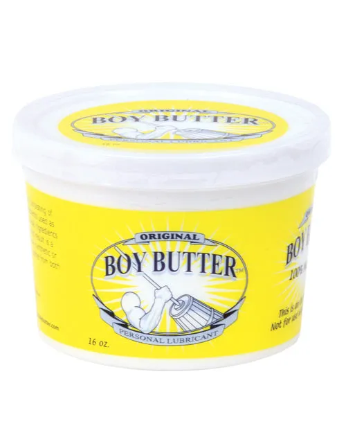 Boy Butter 16 oz Tub Boy Butter Vibrators