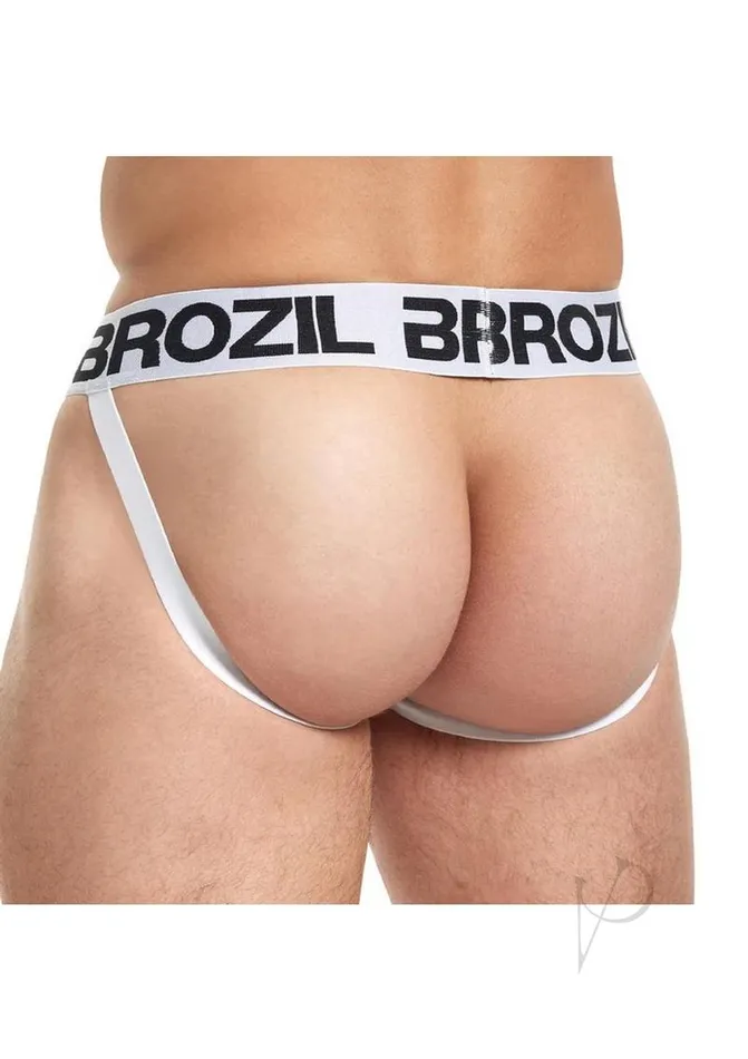 Brozil Ultra Bulge Enhancing Jockstrap SmallMedium White Brozil Male Sex Toys Brozil Ultra Bulge Enhancing Jockstrap SmallMedium White Brozil Male Sex Toys