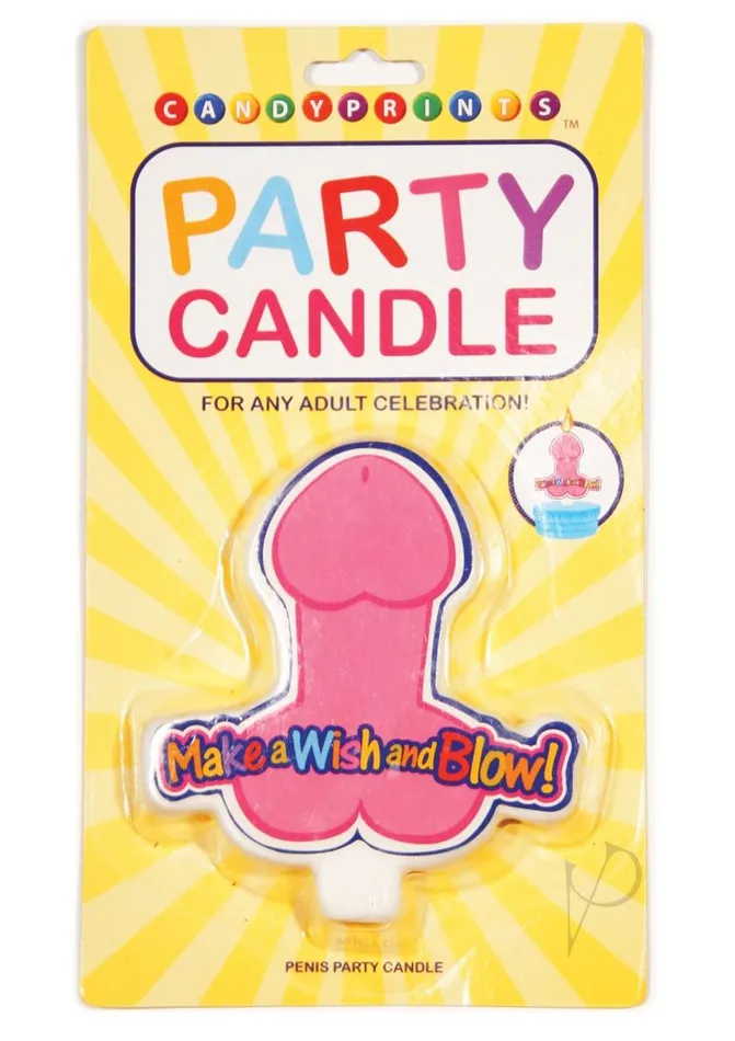 Candyprints Make A Wish and Blow Penis Party Candle Candyprints Party Male Sex Toys Candyprints Make A Wish and Blow Penis Party Candle Candyprints Party Male Sex Toys