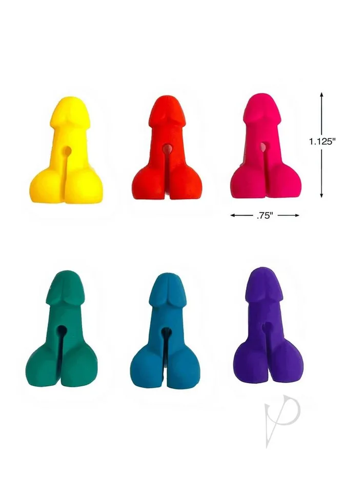 Candyprints Party Male Sex Toys Candyprints Super Fun Penis Cocktail Markers 6 per Set Assorted Colors Candyprints Party Male Sex Toys Candyprints Super Fun Penis Cocktail Markers 6 per Set Assorted Colors