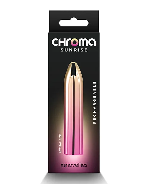 Chroma Sunrise Rechargeable Vibrator Medium Multicolor Chroma Female Sex Toys Chroma Sunrise Rechargeable Vibrator Medium Multicolor Chroma Female Sex Toys