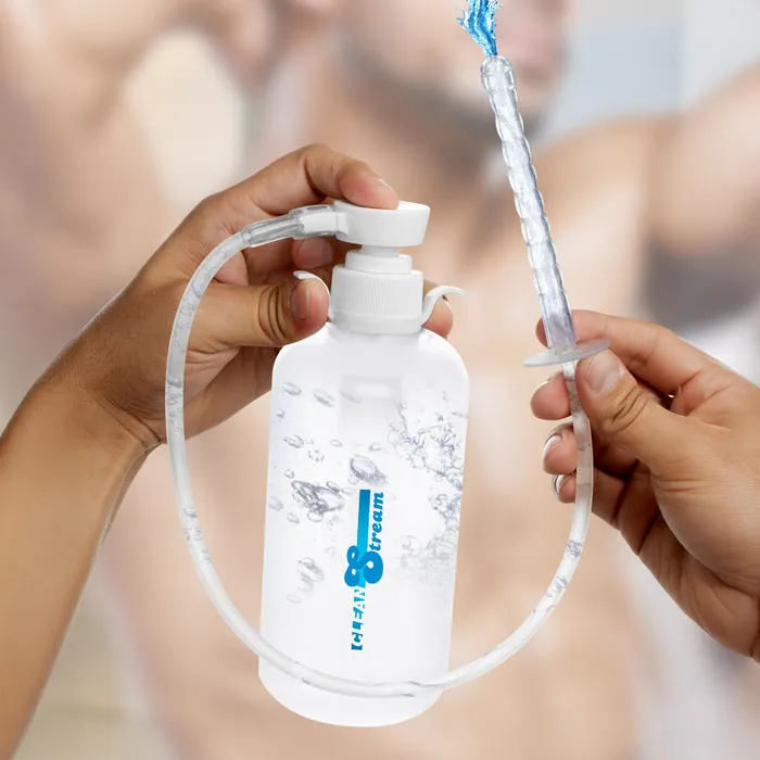 CleanStream Male Sex Toys XL Enema Bottle with 3 Attachments