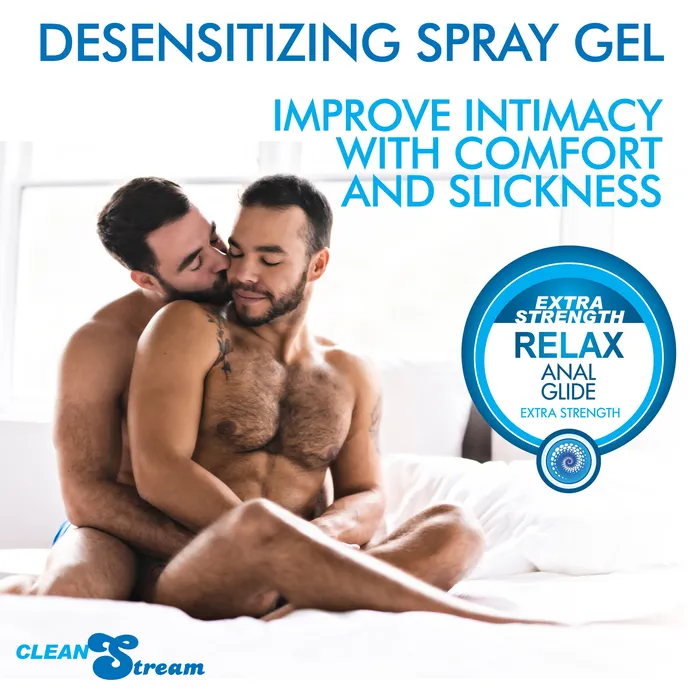 CleanStream Sexual Health Wellbeing Relax Desensitizing Lubricant With Nozzle Tip