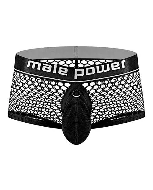 Cock Pit Fishnet Mini Cock Ring Short Black LG Male Power Male Sex Toys Cock Pit Fishnet Mini Cock Ring Short Black LG Male Power Male Sex Toys