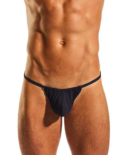 Cocksox Anal Cocksox Enhancing Pouch Slingshot Jet Black LG