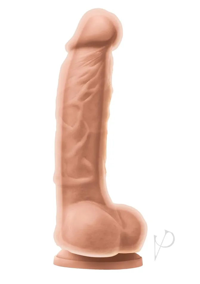 Colours Colours Dual Density Silicone Dildo 5in Vanilla Dildos