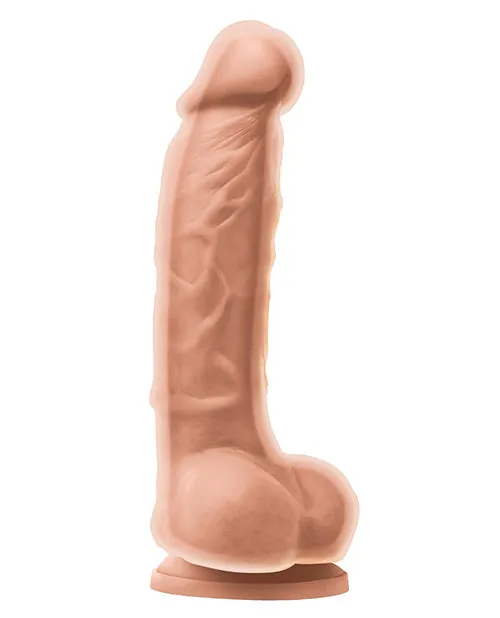 Colours Colours Dual Density Silicone Dildo 5in Vanilla Dildos