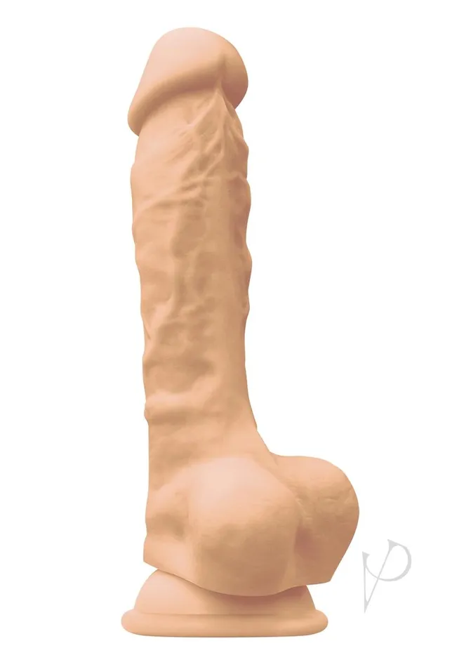 Colours Colours Pleasure Silicone Dildo 7in Vanilla Dildos