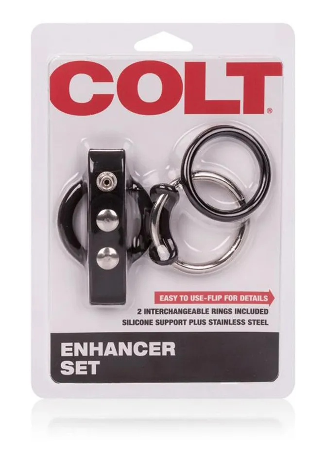 COLT Enhancer Set Cock Ring Black Colt Male Sex Toys