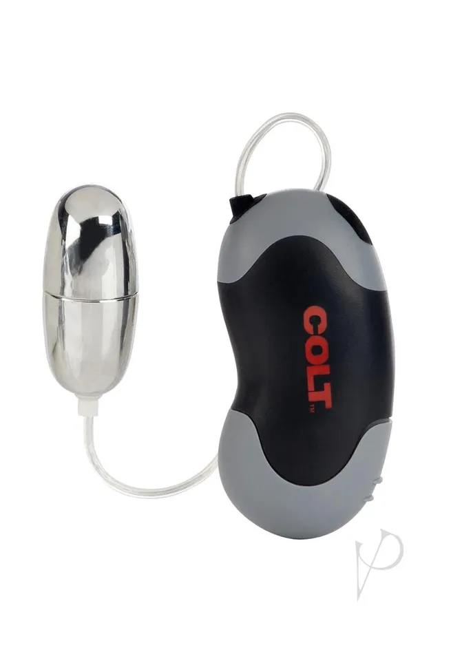 COLT Xtreme Turbo Bullet with Wired Remote Control Silver Colt Female Sex Toys COLT Xtreme Turbo Bullet with Wired Remote Control Silver Colt Female Sex Toys