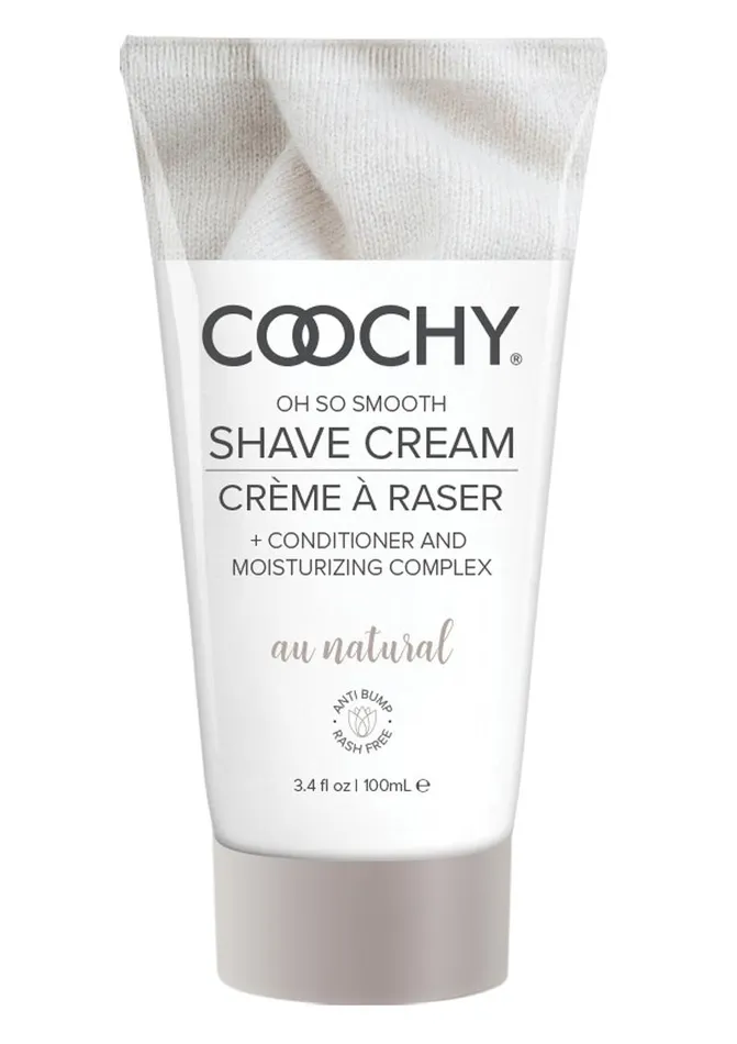 Coochy Shave Cream Au Natural 34oz Coochy Dildos