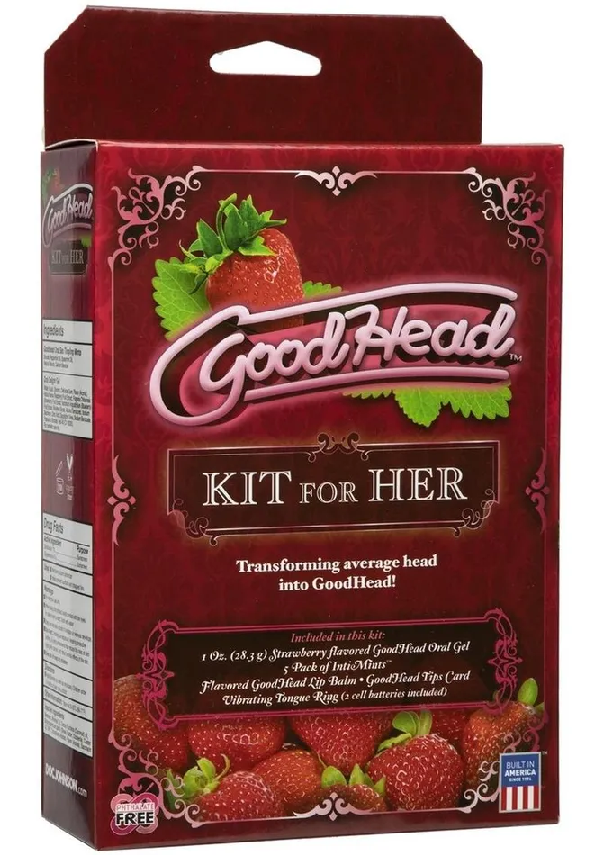 Couples Good Head GoodHead Kit For Her Strawberry