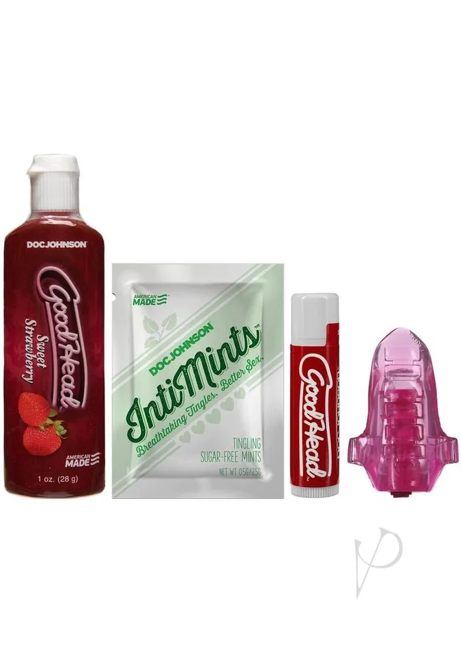 Couples Good Head GoodHead Kit For Her Strawberry Couples Good Head GoodHead Kit For Her Strawberry