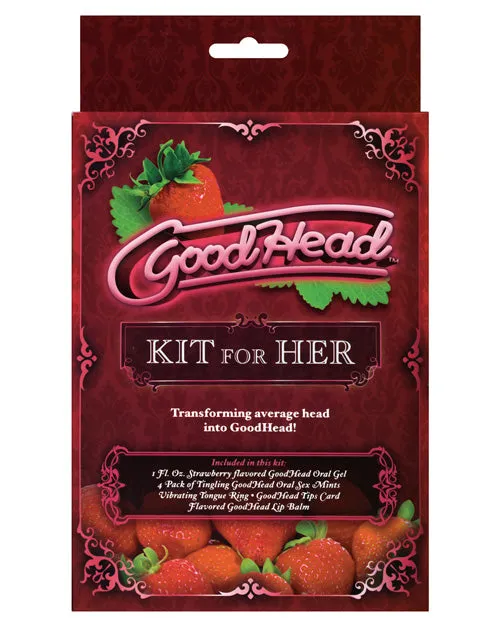 Couples Good Head GoodHead Kit For Her Strawberry Couples Good Head GoodHead Kit For Her Strawberry